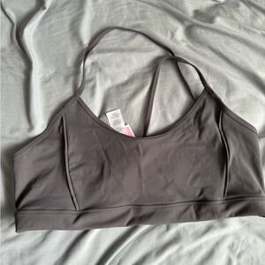 strappy soft sports bra
